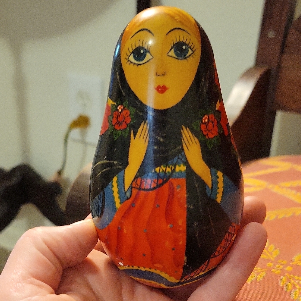 Colorful Russian Nesting Doll